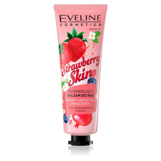 Eveline Cosmetics Strawberry Skin regenerujący balsam do rąk 50ml