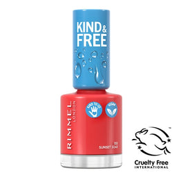 Rimmel Kind & Free wegański lakier do paznokci 155 Sunset Soar 8ml