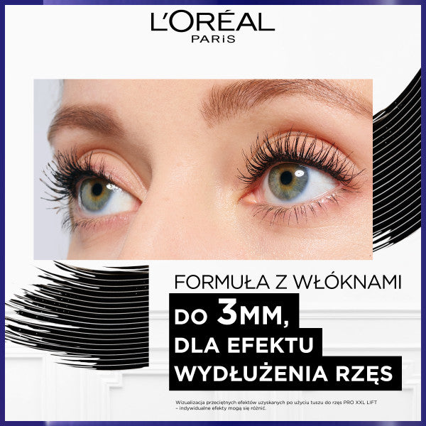 L'Oreal Paris Pro XXL Extension Mascara podwójny tusz do rzęs Black 12ml