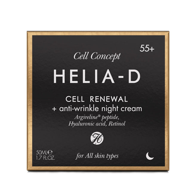 Helia-D Cell Concept Cell Renewal + Anti-Wrinkle Night Cream 55+ przeciwzmarszczkowy krem na noc 50ml