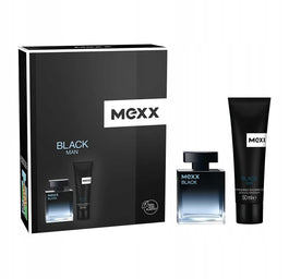 Mexx Black Man zestaw woda toaletowa spray 30ml + żel pod prysznic 50ml