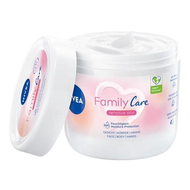 Nivea Family Care lekki krem nawilżający do twarzy ciała i dłoni 450ml