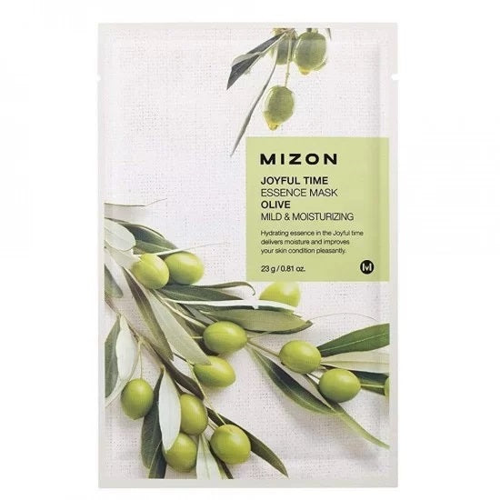 Mizon Joyful Time Essence Mask nawilżająca maska w płachcie Olive 23g