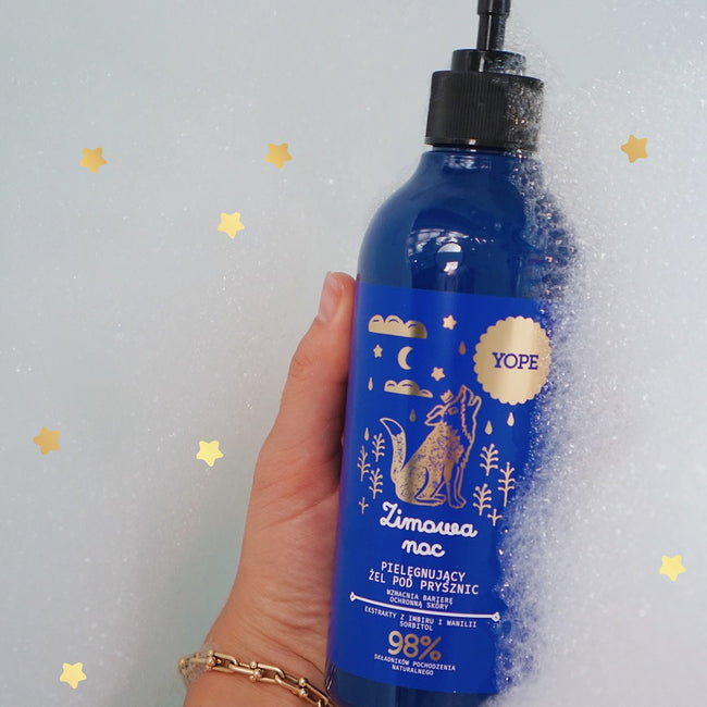 Yope Pielęgnujący żel pod prysznic Zimowa Noc 400ml