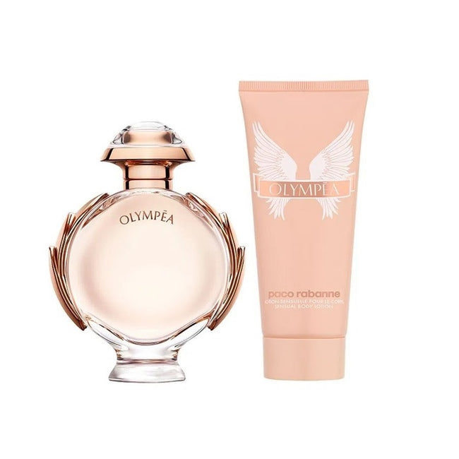 Paco Rabanne Olympea zestaw woda perfumowana spray 80ml + balsam do ciała 100ml
