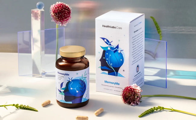 HealthLabs MemoryMe poprawa pamięci i koncentracji suplement diety 90 kapsułek