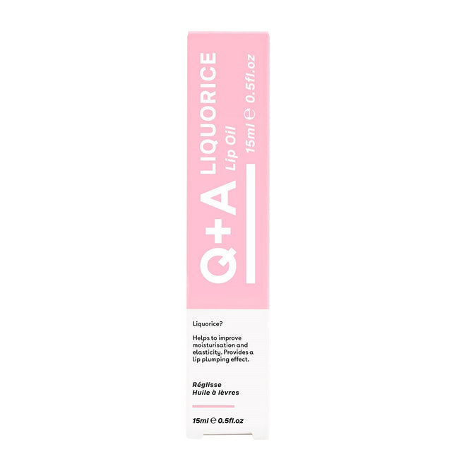 Q+A Liquorice Lip Oil odżywczy olejek do ust z lukrecją 15ml