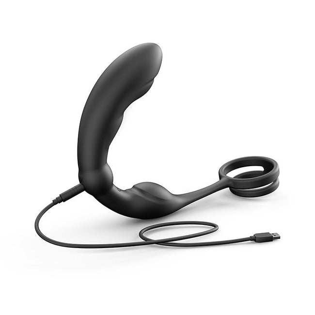 Marc Dorcel P-Ring masażer prostaty z podwójnym pierścieniem na penisa