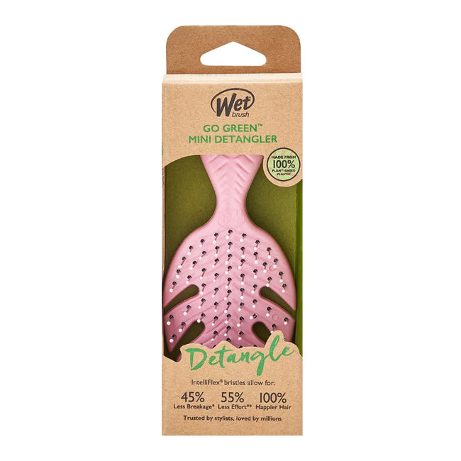 Wet Brush Go Green Mini Detangler Brush szczotka do włosów Pink