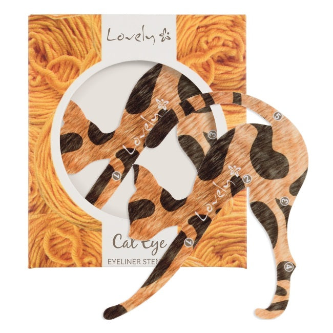 Lovely Cat Eye Eyeliner Stencil szablon do eyelinera 2szt