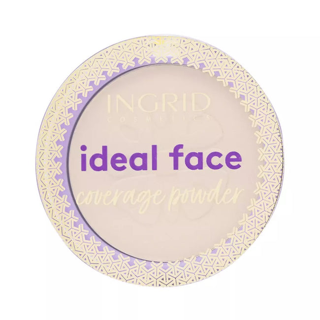 Ingrid Ideal Face puder prasowany z kwasem hialuronowym 03 8g