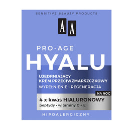 AA Hyalu Pro-Age ujędrniający krem przeciwzmarszczkowy na noc 50ml