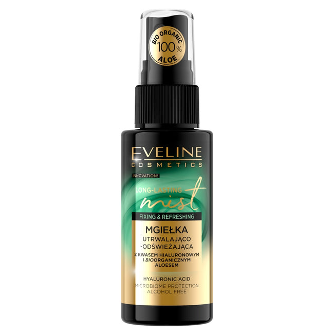 Eveline Cosmetics Long-Lasting Mist mgiełka utrwalająco-odświeżająca Bio Aloes 50ml