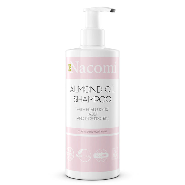 Nacomi Almond Oil Shampoo szampon do włosów z olejem ze słodkich migdałów 250ml