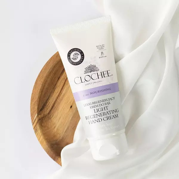 Clochee Simply Organic lekki regenerujący krem do rąk 100ml