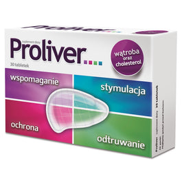 Proliver Suplement diety wspierający pracę wątroby 30 tabletek