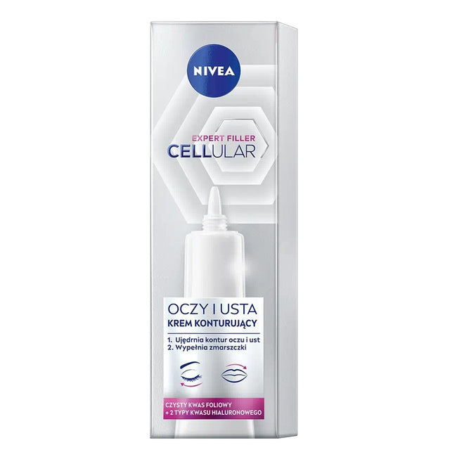 Nivea Cellular Expert Filler Oczy i Usta krem konturujący 15ml