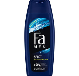 Fa Men Sport żel pod prysznic z formułą 2w1 o zapachu zielonych cytrusów 400ml