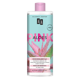 AA Aloes Pink płyn micelarny 3w1 400ml
