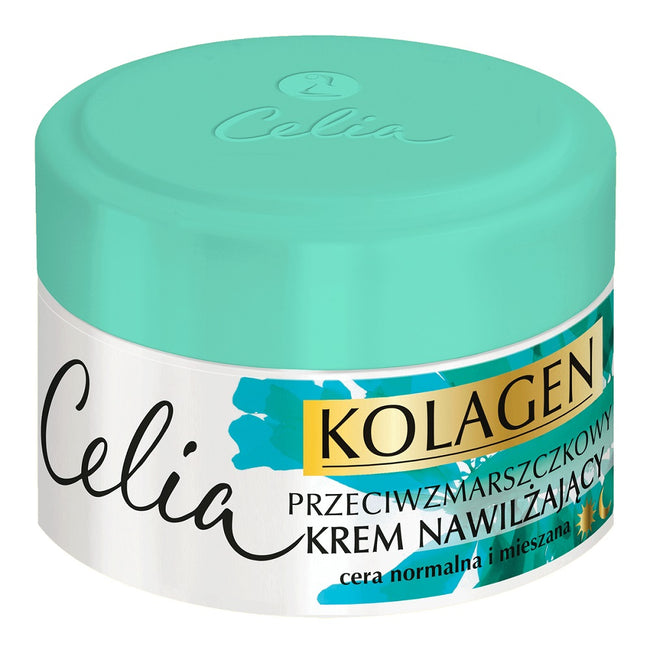 Celia Kolagen przeciwzmarszczkowy krem nawilżający z algami 50ml