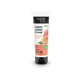 Organic Shop Apricot Mango Face Peeling delikatny peeling do twarzy Apricot & Mango 75ml