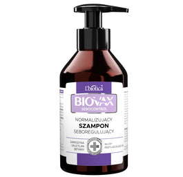 BIOVAX Sebocontrol normalizujący szampon seboregulujący 200ml