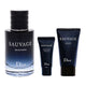 Dior Sauvage zestaw woda perfumowana spray 60ml + żel pod prysznic 50ml + krem nawilżający do twarzy i brody 20ml