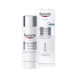 Eucerin Hyaluron-Filler + 3x Effect przeciwzmarszczkowy krem na dzień SPF15 do skóry normalnej i mieszanej 50ml