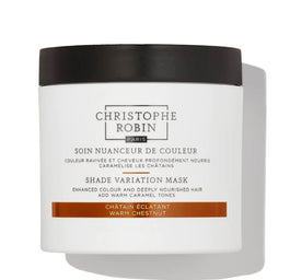 Christophe Robin Shade Variation Mask odżywcza kremowa maska odświeżająca kolor włosów Warm Chestnut 250ml