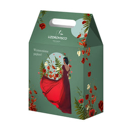 UZDROVISCO Wzmocnione Piękno! zestaw całodniowy lekki krem natłuszczający 50ml + roślinnie aktywny tonik-esencja bezwacikowy na ładną cerę 150ml