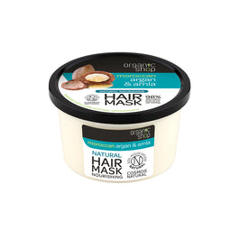 Organic Shop Natural Nourishing Hair Mask naturalna odżywcza maska do włosów Argan & Amla 250ml