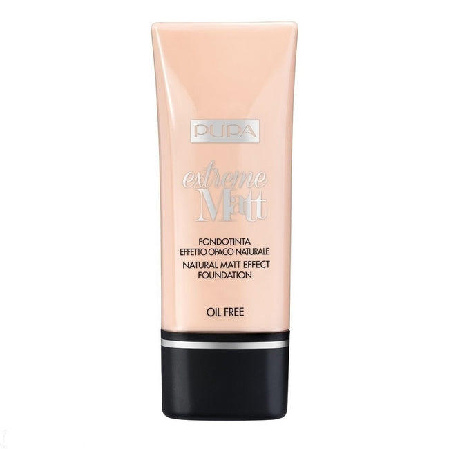 Pupa Milano Extreme Matt Effect Foundation SPF10 matujący podkład do twarzy 010 Porcelain 30ml
