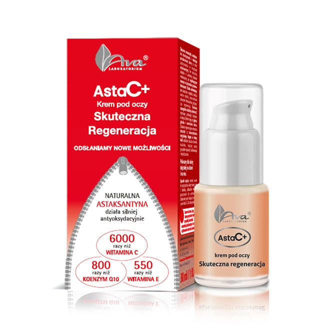 Ava Laboratorium Asta C+ krem pod oczy Skuteczna Regeneracja 15ml