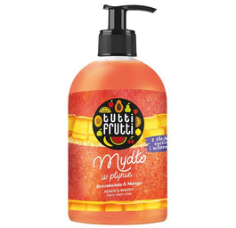 Farmona Tutti Frutti mydło w płynie z olejkami owocowymi Brzoskwinia & Mango 500ml