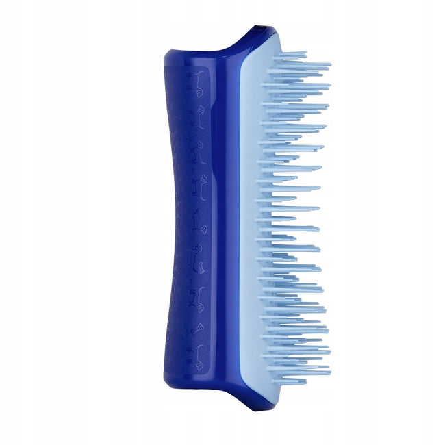 Pet Teezer Small De-shedding Dog Grooming Brush szczotka do wyczesywania podszerstka Blue