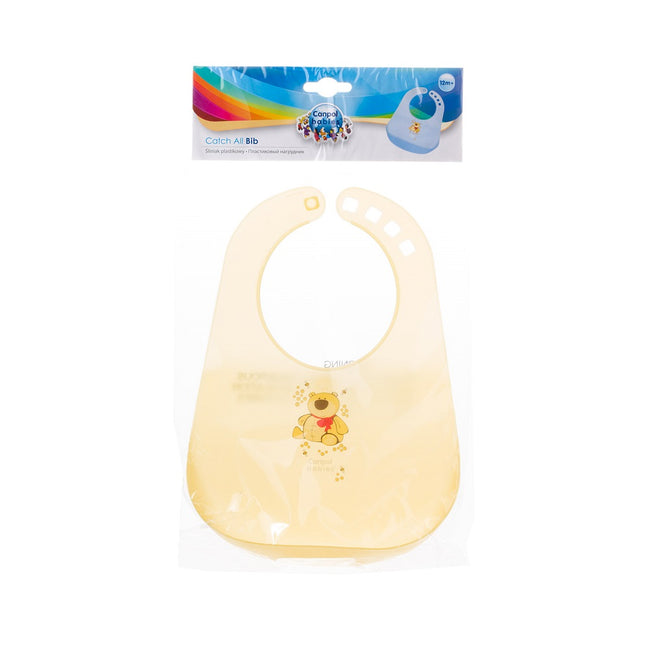 Canpol Babies Śliniak plastikowy z kieszonką