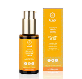 Khadi Ayurvedic Hair Oil Vitality Grow olejek stymulujący wzrost włosów 50ml