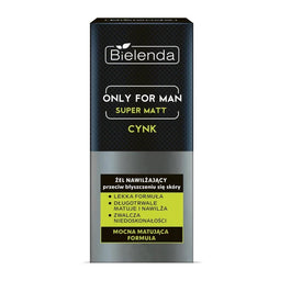 Bielenda Only For Man Super Matt żel nawilżający przeciw błyszczeniu się skóry 50ml