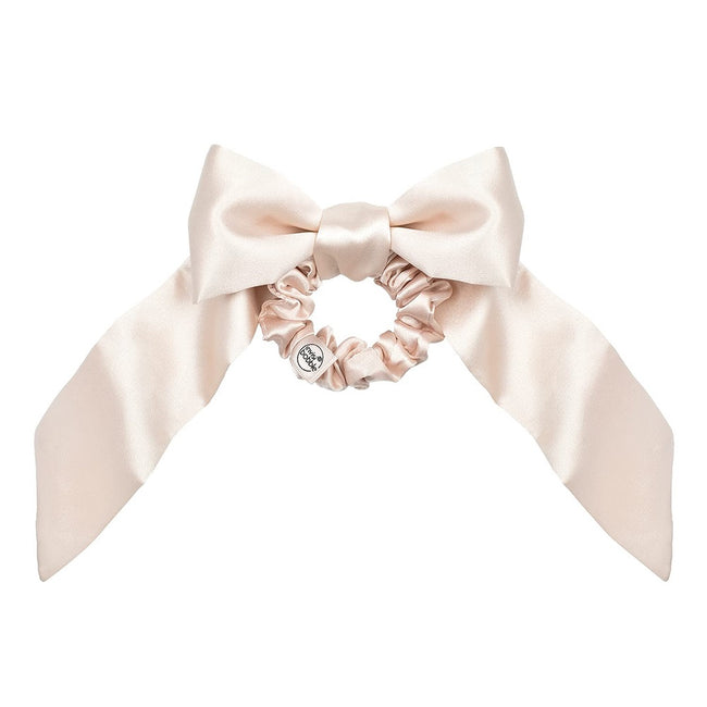 Invisibobble Sprunchie Slim aksamitna gumka do włosów ze wstążką Ballerina Bow