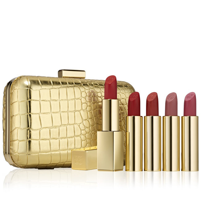 Estée Lauder Pure Color Lipstick Refillable Holiday zestaw pomadek do ust 5x3.5g