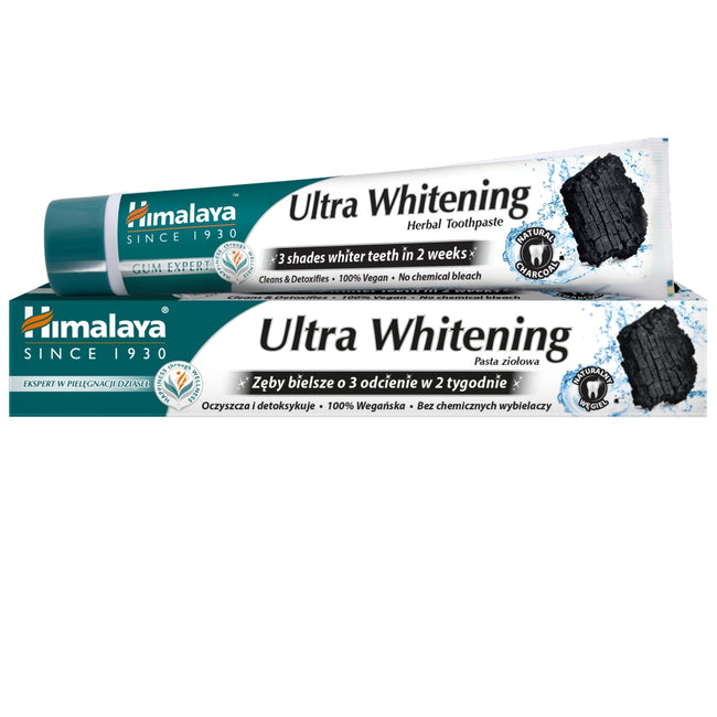 Himalaya Gum Expert Ultra Whitening ziołowa ultra wybielająca pasta do zębów 75ml