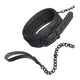 Dream Toys Blaze Collar And Leash obroża ze smyczą Black