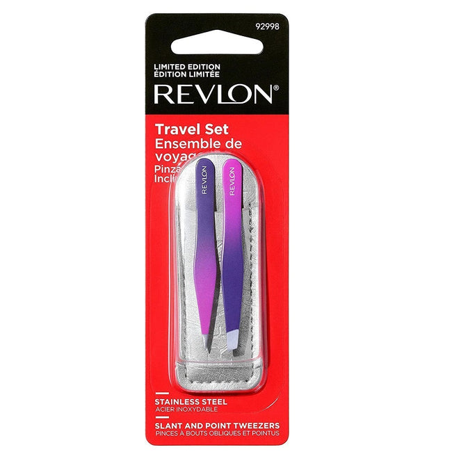 Revlon Mini Twizeer zestaw pęset w etui 92998 2szt