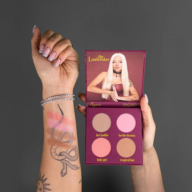 Ingrid Toxic By Fagata paleta do konturowania Lawbreaker 12g