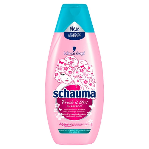 Schauma Fresh it Up! Shampoo szampon do włosów szybko przetłuszczających się 400ml
