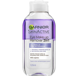 Garnier SkinActive płyn do demakijażu oczu 2w1 125ml