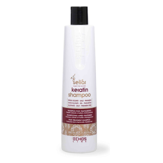 ECHOSLINE Seliar Keratin Shampoo wzmacniający szampon z keratyną 350ml