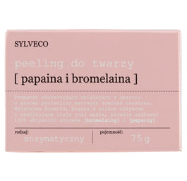 SYLVECO Peeling do twarzy Papaina i Bromelaina 75g