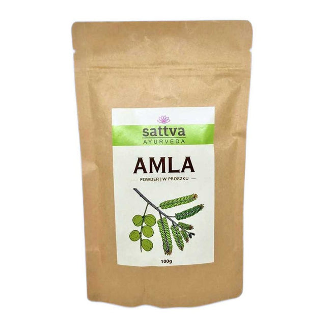 Sattva Powder zioła w proszku do włosów Amla 100g