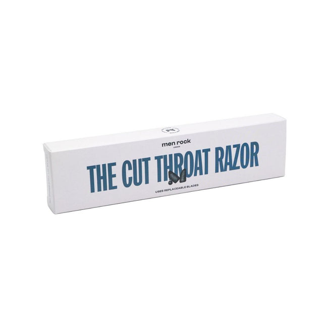 MenRock The Cut Throat Shavette brzytwa do golenia dla mężczyzn + wymienne żyletki 5szt